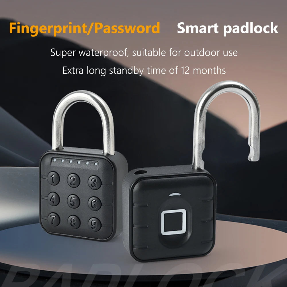 Fingerprint Lock Keyless with Tuya APP Drawer Safety Lock Waterproof