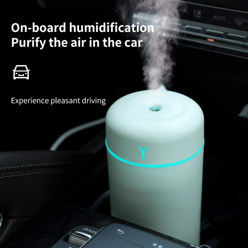 Portable Air Humidifier Essential Aroma Oil humidificadores Home Car