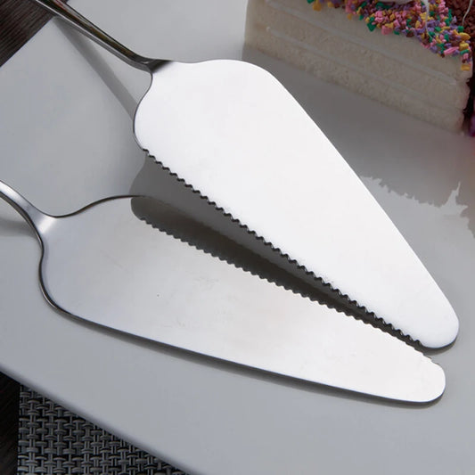 Stainless Steel Serrated Edge Cake Server Blade Cutter Pie Pizza