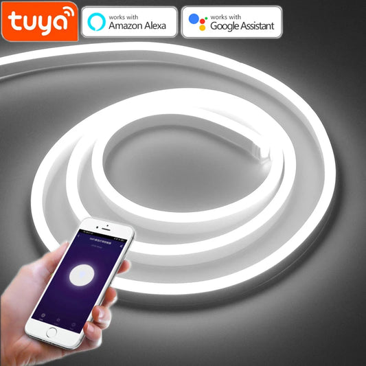 Tuya Smart Life Neon Light Smart WIFI LED Cabinet Kitchen Lamp DC12V