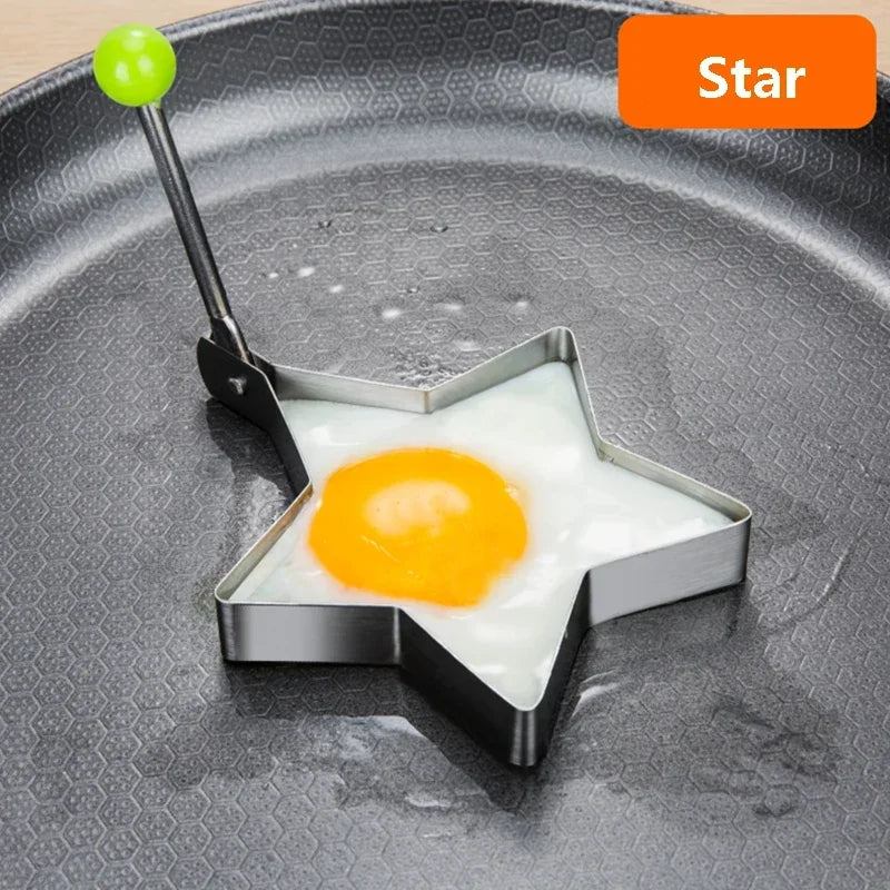 5 Style Stainless Steel Fried Egg Pancake Shaper Kitchen Accessories